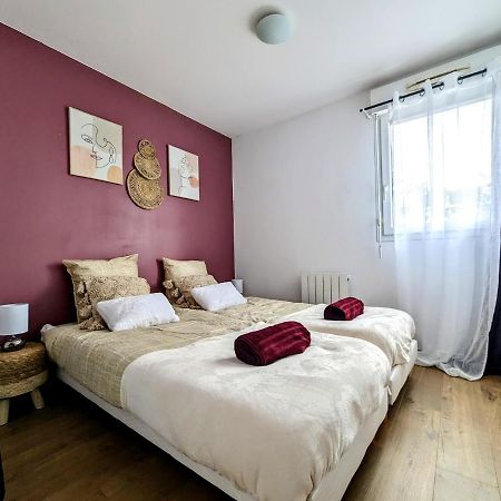 L'Evasion, Cergy, Downtown, 6 Pers, 2 Min Rer A, 2 Places De Parking Privatives, Netflix Et Beinsports Lejlighed Eksteriør billede